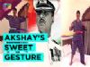 Akshay Kumar sings to thank fans and Bollywood fraternity