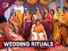 Chandra and Nandini's wedding rituals start