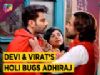 Adhiraj Warns Virat | Virat And Devis Holi Session | Jeet Gayi Toh Piya Morey | Zee tv