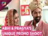 Abhi And Pragya From Kumkum Bhagya Shoot For A Unique Promo | Zee tv