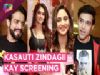 Parth Samathan, Erica Fernandes, Pooja, Krystle, Urvashi & More At Kasautis Screening