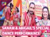 Sanam Johar And Abigail Pandes Special Dance Performance On Aapke Aa Jaane Ses Set | Zee tv