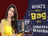 Whats In My Bag With Sonarika Bhadoria | Bag Secrets Revealed | India Forums