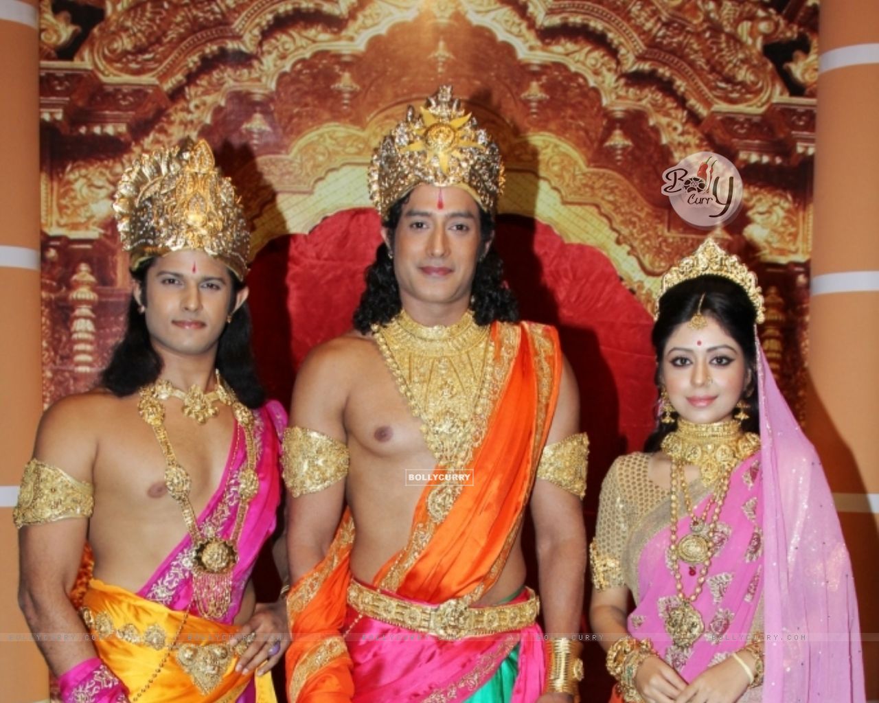 Wallpaper - Neil Bhatt, Gagan Malik and Neha Sargam as Lakshman, Ram