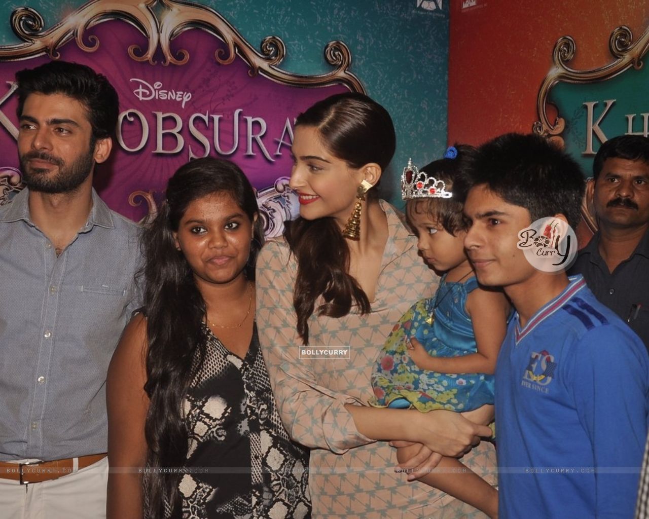 Wallpaper - Fawad and Sonam pose with their fans at the Promotions of  Khoobsurat at Viviana Mall, Thane (336287) size:1280x1024