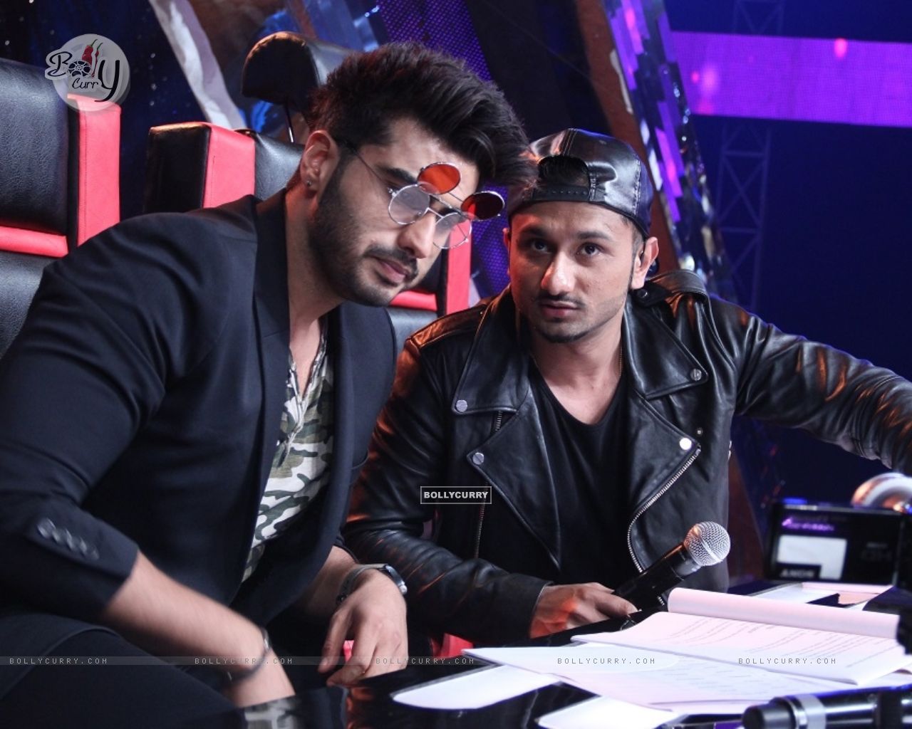 Wallpaper - Arjun Kapoor poses with Yo Yo Honey Singh at the Promotions of  Finding Fanny on India's Raw Star (336371) size:1280x1024