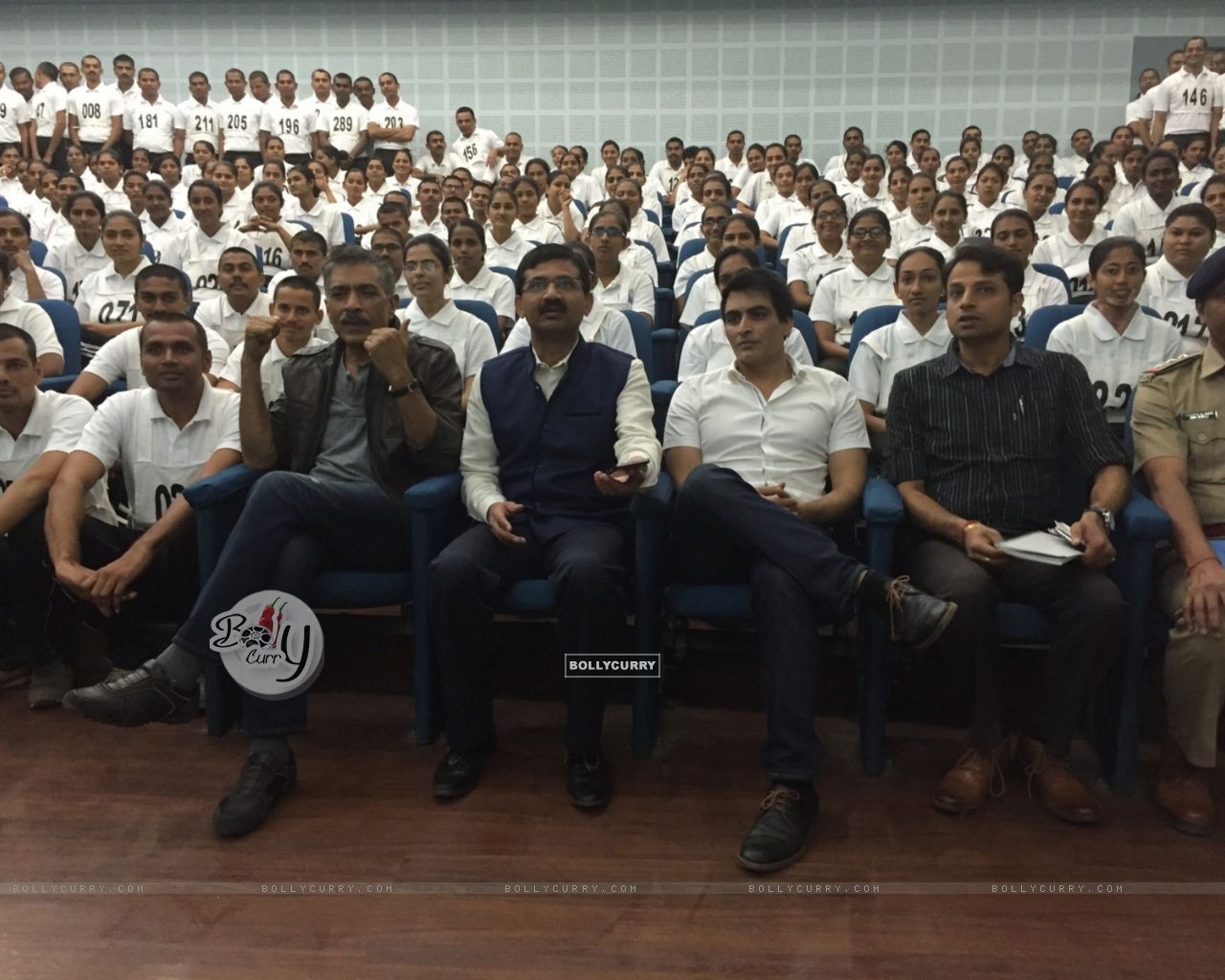 Jai Gangaajal cast interact with 400 cadets during their visit to the Gujarat Police academy (396020) size:1280x1024