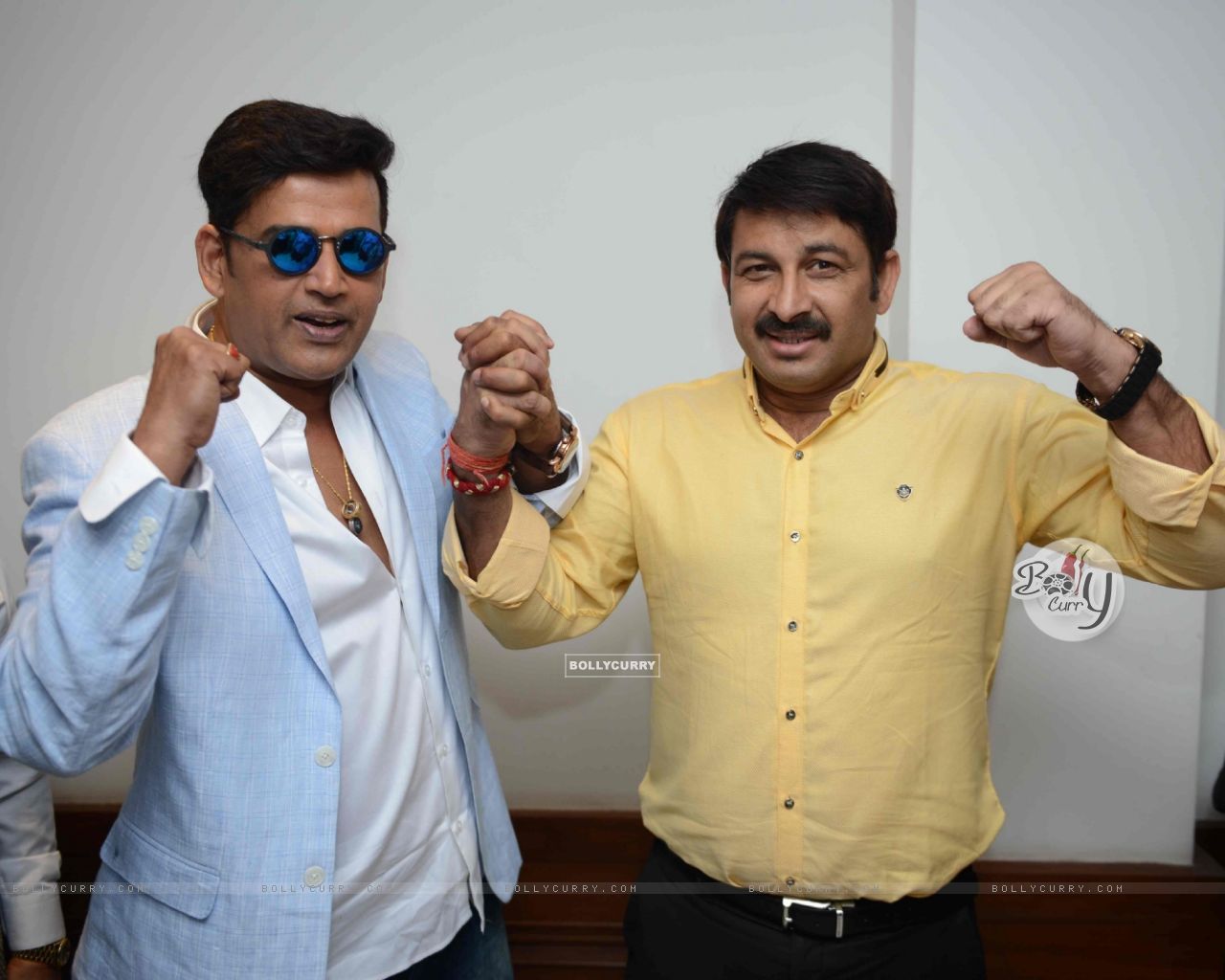 Wallpaper - Manoj and Ravi at the Press confrence of Luv Kush biggest Ram  Leela at Constitutional Club (414335) size:1280x1024
