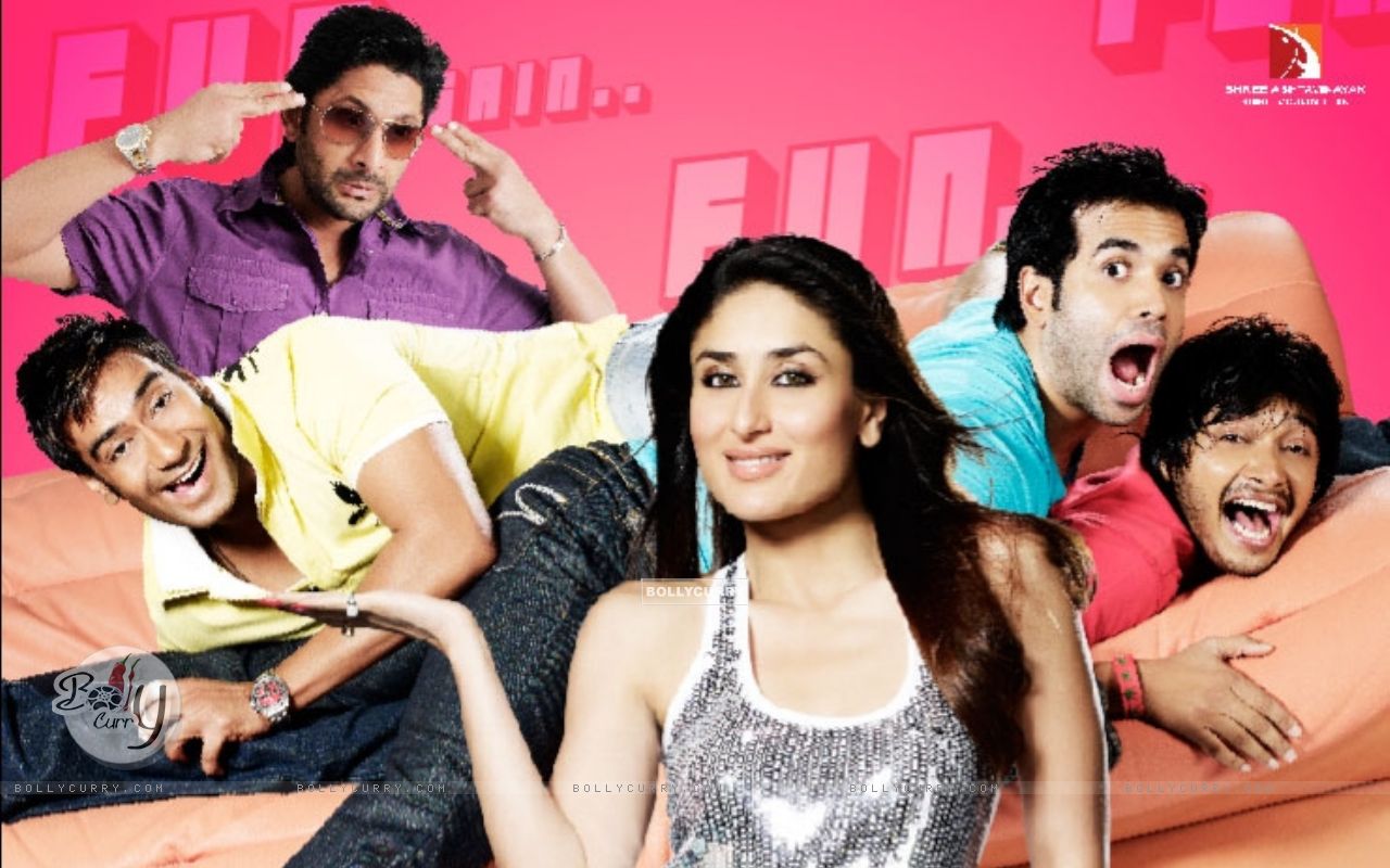 Golmaal Returns movie poster wallpaper (Size:1280x800)