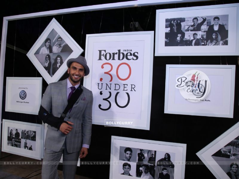 Ranveer Singh at the 'Forbes 30 under 30' Young Achievers Event (358221) size:800x600